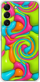 Силіконовий протиударний с посиленими кутами чехол Y2K Jelly Dream для Samsung Galaxy S22 - 6780sp-2494 изображение 