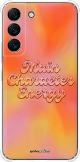 Силикон с усиленными углами чехол Aura Gradient Main Character Energy Aesthetic Y2K для Samsung Galaxy S22 - 6783sp-2494 изображение 