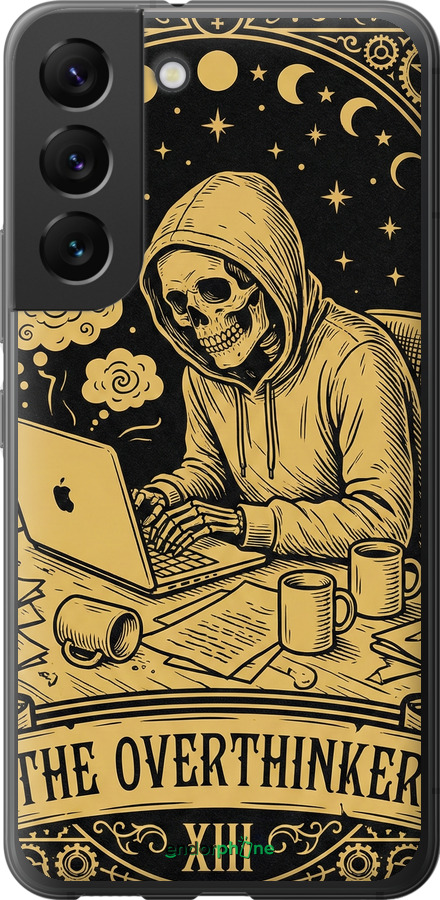 Силиконовый чехол The Overthinker для Samsung Galaxy S22 - 6774u-2494 изображение 