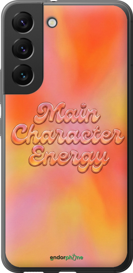 Силиконовый чехол Aura Gradient Main Character Energy Aesthetic Y2K для Samsung Galaxy S22 - 6783u-2494 изображение 