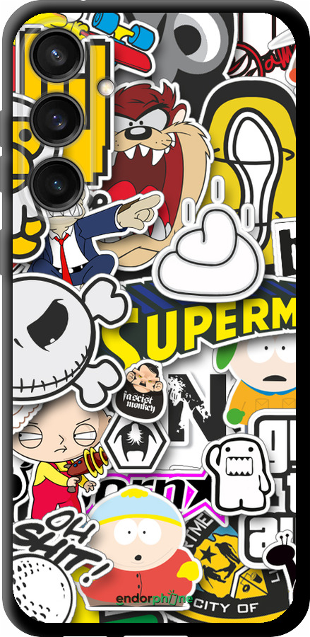 

TPU чохол "Popular logos" для Samsung Galaxy S23 FE, Синій