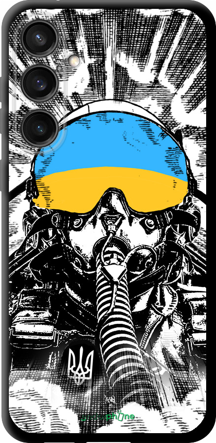 TPU чехол Призрак Киева v3 для Samsung Galaxy S23 FE - 5307b-3136 изображение 