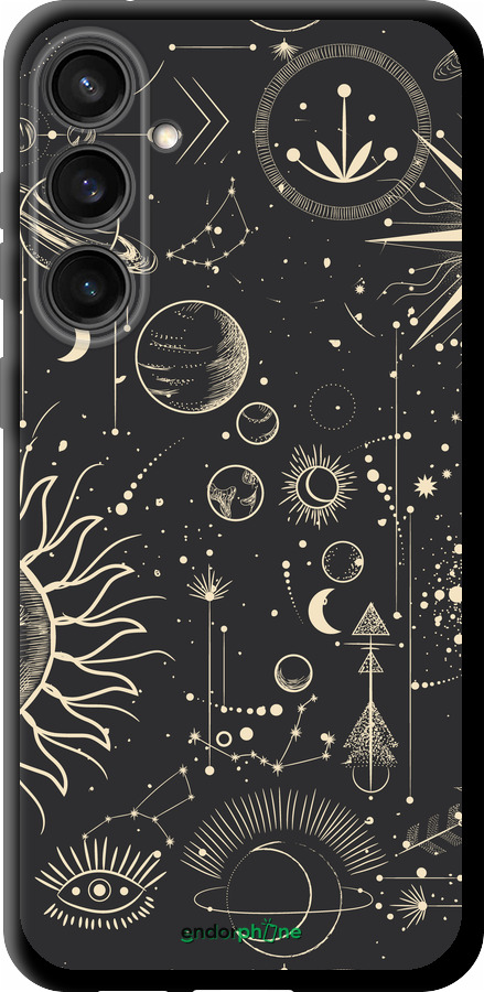TPU чехол Фаза луны для Samsung Galaxy S23 FE - 5605b-3136 изображение 