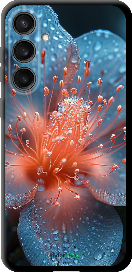 TPU чехол Роса на цветке для Samsung Galaxy S23 FE - 6039b-3136 изображение 