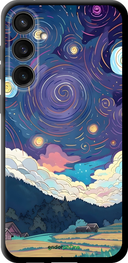 TPU чехол Креативный арт для Samsung Galaxy S23 FE - 6322b-3136 изображение 