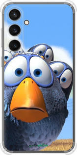 Силикон с усиленными углами чехол Angry Birds для Samsung Galaxy S23 FE - 6008sp-3136 изображение 