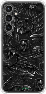 Силикон с усиленными углами чехол Воронья ярость для Samsung Galaxy S23 FE - 6474sp-3136 изображение 