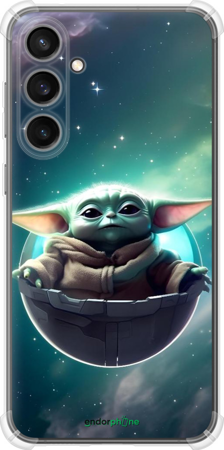 Силикон с усиленными углами чехол Малышь йода для Samsung Galaxy S23 FE - 6294sp-3136 изображение 