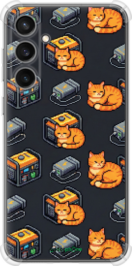 Силіконовий протиударний с посиленими кутами чехол Autonomous Zone для Samsung Galaxy S23 FE - 6771sp-3136 изображение 