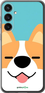Силіконовий чехол Корги для Samsung Galaxy S23 FE - 6280u-3136 изображение 