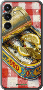 Силіконовий чехол Vintage Sardine Tin Phone для Samsung Galaxy S23 FE - 6772u-3136 изображение 