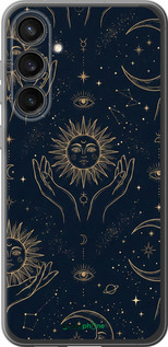 Силиконовый чехол 'Celestial Harmony: Sun & Moon Gold Mystic Pattern' для Samsung Galaxy S23 FE изображение 7