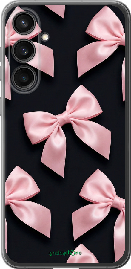 Силіконовий чехол Coquette Ribbons Dark Coquette для Samsung Galaxy S23 FE - 6767u-3136 изображение 