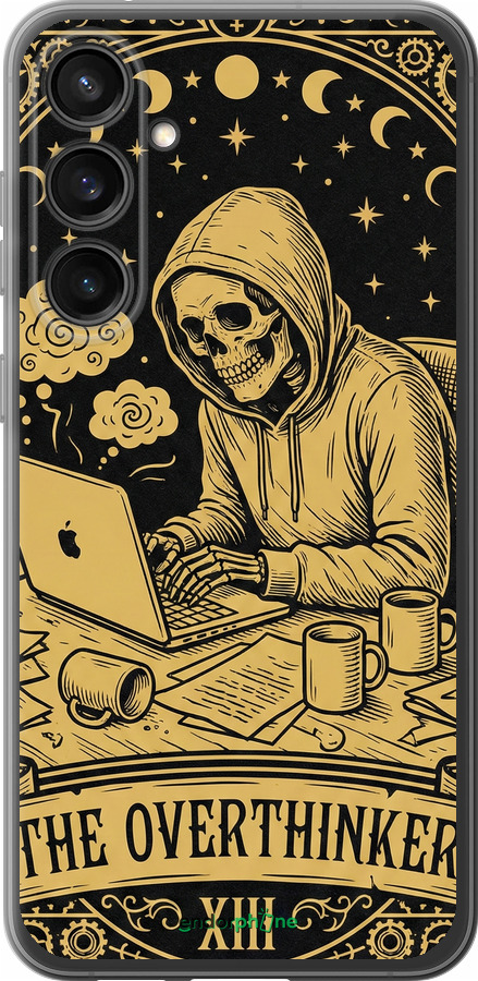 Силіконовий чехол The Overthinker для Samsung Galaxy S23 FE - 6774u-3136 изображение 