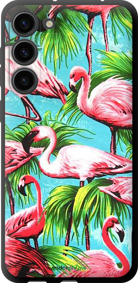 TPU чехол Tropical background для Samsung Galaxy S23 Plus - 4016b-2905 изображение 