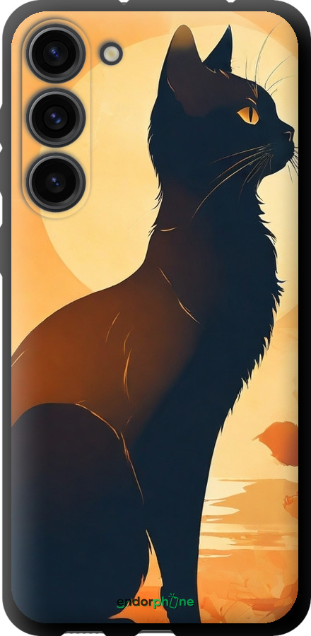 TPU чехол Чорна кішка v2 для Samsung Galaxy S23 Plus - 5830b-2905 изображение 
