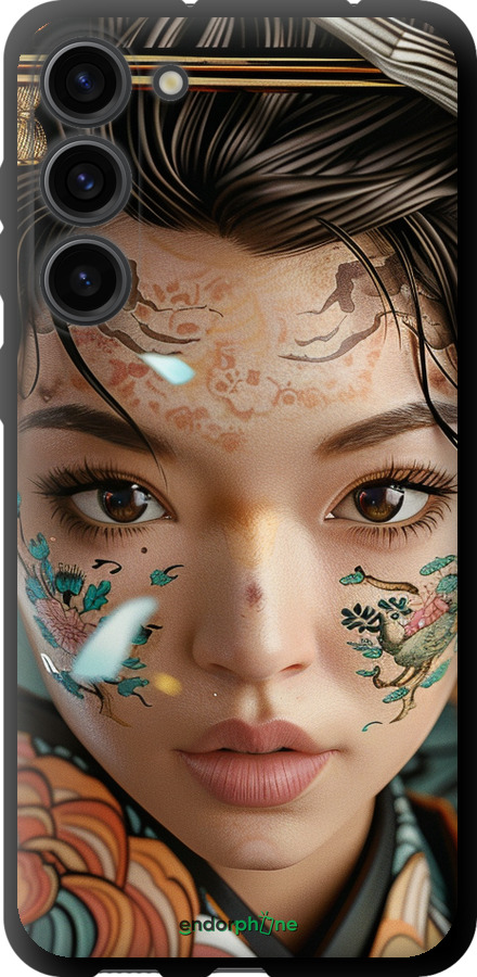 TPU чехол Погляд душі самурая для Samsung Galaxy S23 Plus - 6076b-2905 изображение 