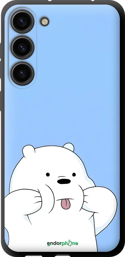 TPU чехол Милый мишка для Samsung Galaxy S23 Plus - 6357b-2905 изображение 