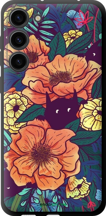 TPU чехол С изображением полевых цветов для Samsung Galaxy S23 Plus - 6419b-2905 изображение 
