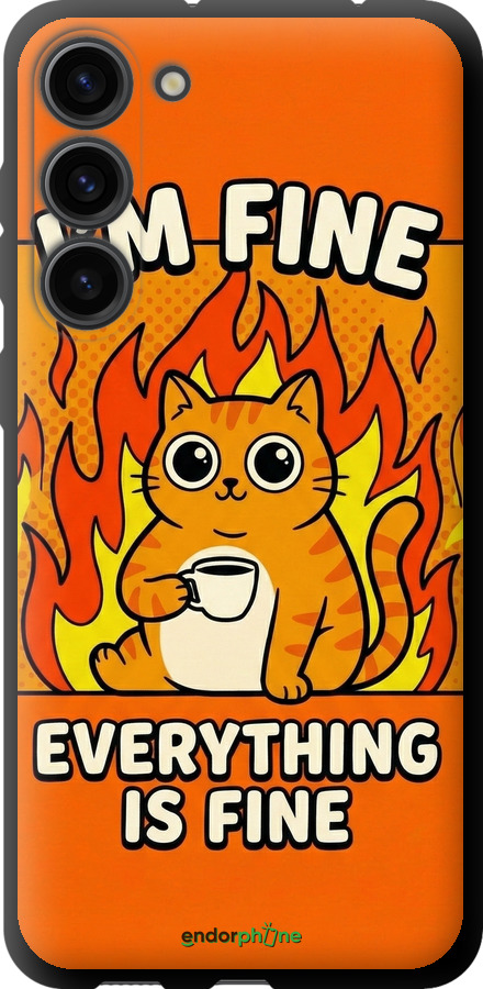 TPU чехол Funny Cat для Samsung Galaxy S23 Plus - 6786b-2905 изображение 