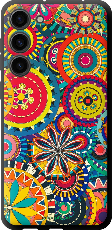 TPU black чехол Pattern 5 для Samsung Galaxy S23 Plus - 902b-2905 изображение 