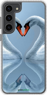 Чехол Bumper чехол Лебеди для Samsung Galaxy S23 Plus - 6007pc-2905 изображение 