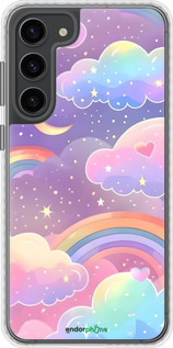 Чохол Bumper чехол Хмари та веселка для Samsung Galaxy S23 Plus - 6312pc-2905 изображение 