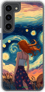 Чохол Bumper чехол Дівчина Арт для Samsung Galaxy S23 Plus - 6325pc-2905 изображение 