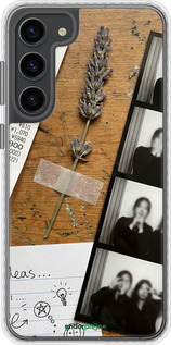 Чехол Bumper чехол Aesthetic Scrapbook Collage для Samsung Galaxy S23 Plus - 6773pc-2905 изображение 