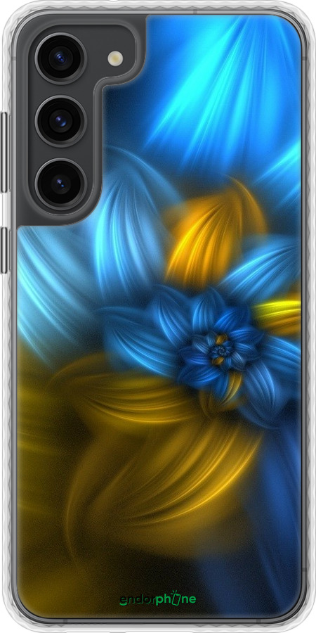

Чохол Bumper чохол "Візерунок 46" для Samsung Galaxy S23 Plus, Синій