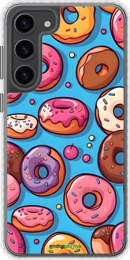 Чехол Bumper чехол Пончики для Samsung Galaxy S23 Plus - 6318pc-2905 изображение 
