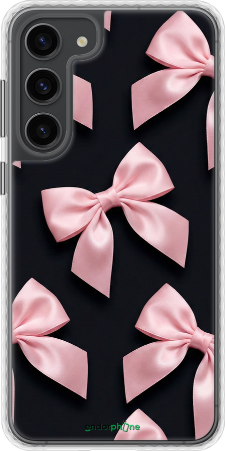 Чехол Bumper чехол Coquette Ribbons Dark Coquette для Samsung Galaxy S23 Plus - 6767pc-2905 изображение 