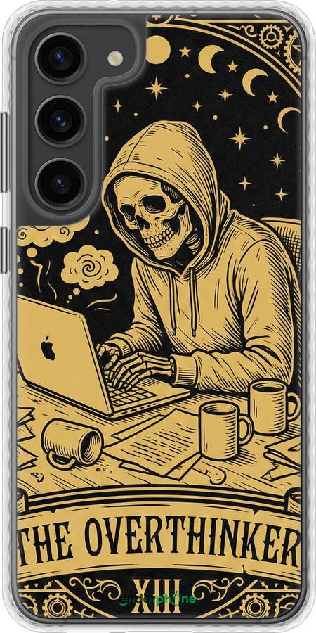 Чехол Bumper чехол The Overthinker для Samsung Galaxy S23 Plus - 6774pc-2905 изображение 