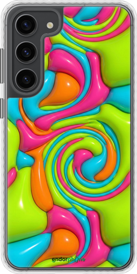 Чехол Bumper чехол Y2K Jelly Dream для Samsung Galaxy S23 Plus - 6780pc-2905 изображение 