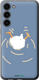Силіконовий чехол Гусь ныряет для Samsung Galaxy S23 Plus - 6275u-2905 изображение 