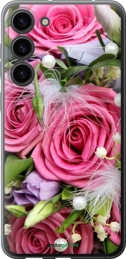

Силіконовий чохол "Ніжність" для Samsung Galaxy S23 Plus, Рожевий