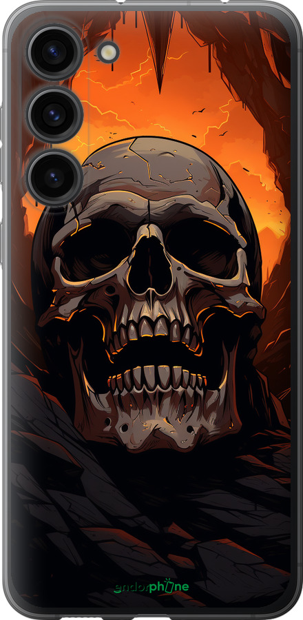 Силіконовий чехол Черв пещері для Samsung Galaxy S23 Plus - 5959u-2905 изображение 