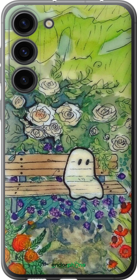 Силіконовий чехол Привид 3 для Samsung Galaxy S23 Plus - 6248u-2905 изображение 