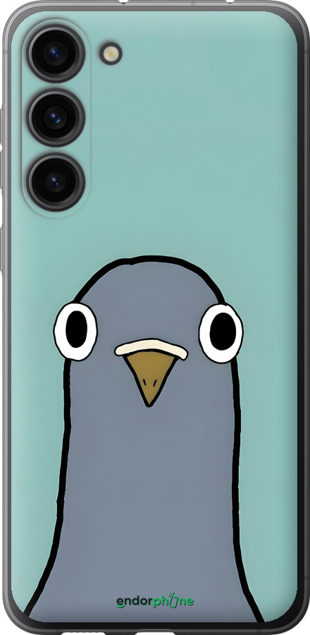 Силіконовий чехол Голубь для Samsung Galaxy S23 Plus - 6388u-2905 изображение 