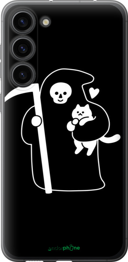 Силиконовый чехол С изображением Кошек для Samsung Galaxy S23 Plus - 6485u-2905 изображение 