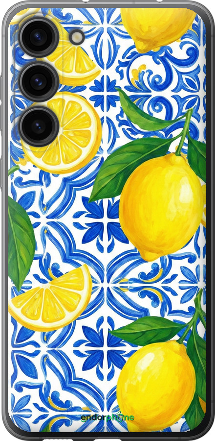 Силиконовый чехол Grocery Girl Italian Summer для Samsung Galaxy S23 Plus - 6766u-2905 изображение 