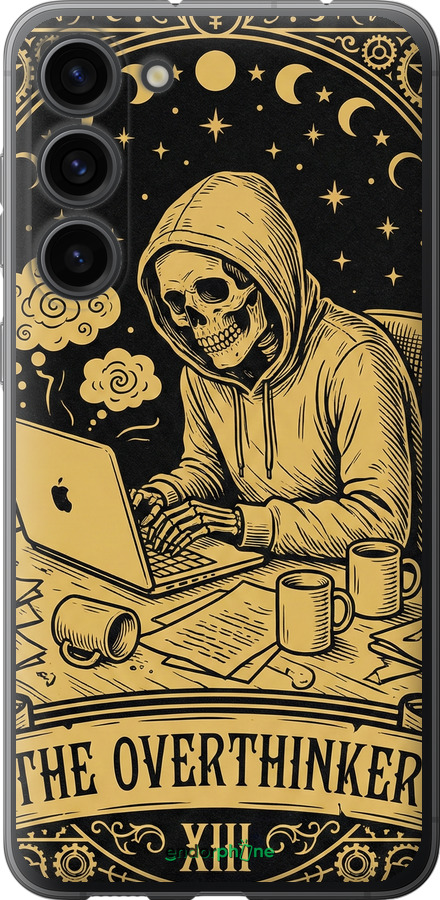 Силіконовий чехол The Overthinker для Samsung Galaxy S23 Plus - 6774u-2905 изображение 