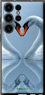 TPU чехол Лебеди для Samsung Galaxy S23 Ultra - 6007b-2906 изображение 