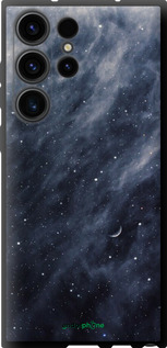 TPU чехол Голубые облака, Голубая луна для Samsung Galaxy S23 Ultra - 6398b-2906 изображение 