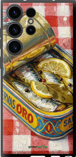 TPU чехол Vintage Sardine Tin Phone для Samsung Galaxy S23 Ultra - 6772b-2906 изображение 