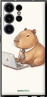 TPU чехол Funny Capybara CEO Working для Samsung Galaxy S23 Ultra - 6777b-2906 изображение 
