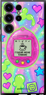 TPU чехол Y2K Aesthetic Retro Pet: Годуй мене кавою для Samsung Galaxy S23 Ultra - 6784b-2906 изображение 