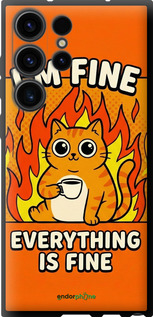 TPU чехол Funny Cat для Samsung Galaxy S23 Ultra - 6786b-2906 изображение 