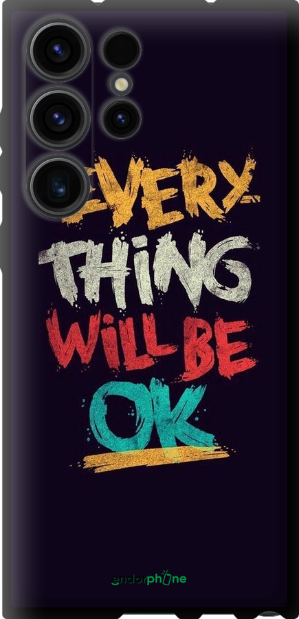 TPU чехол Все буде добре для Samsung Galaxy S23 Ultra - 4068b-2906 изображение 