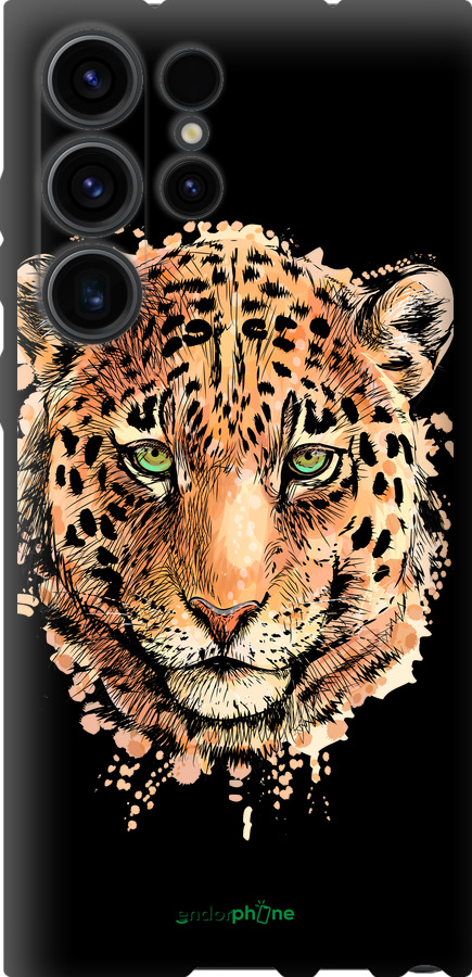 TPU zwart чехол Leopard v2 для Samsung Galaxy S23 Ultra - 5606b-2906 изображение 